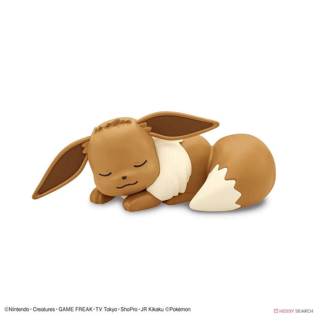 Bộ đồ chơi mô hình lắp ráp Pokémon PLAMO COLLECTION QUICK!! 07 Eevee (Sleeping Pose)