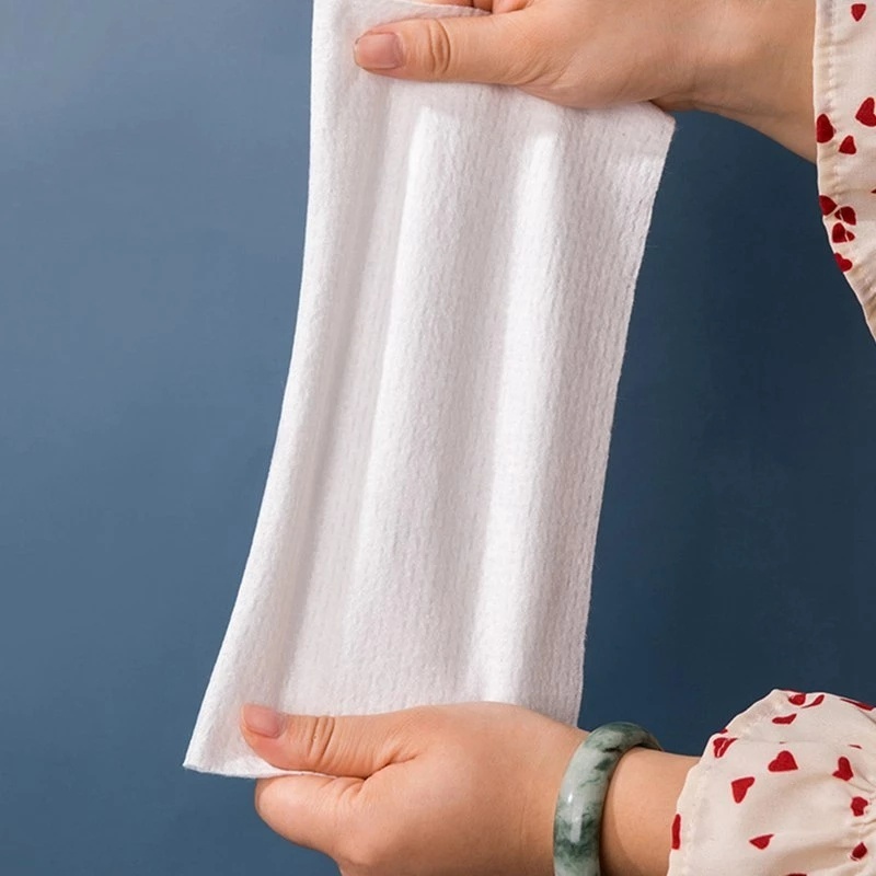10/20 Khăn mặt dạng nén bằng cotton dày dặn dùng một lần tiện lợi