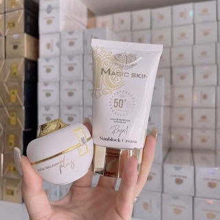 Combo ngừa nám ( cao nám và kem chống nắng hoàng cung )