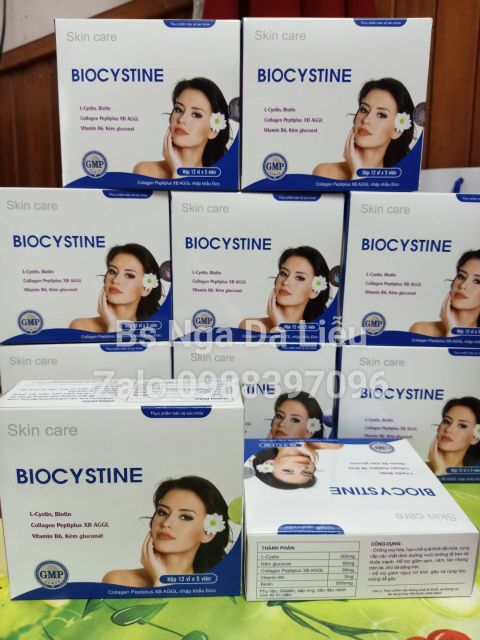 ✔️[CHÍNH HÃNG] BIOCYSTINE - Viên uống đẹp da, chống lão hoá | BigBuy360 - bigbuy360.vn