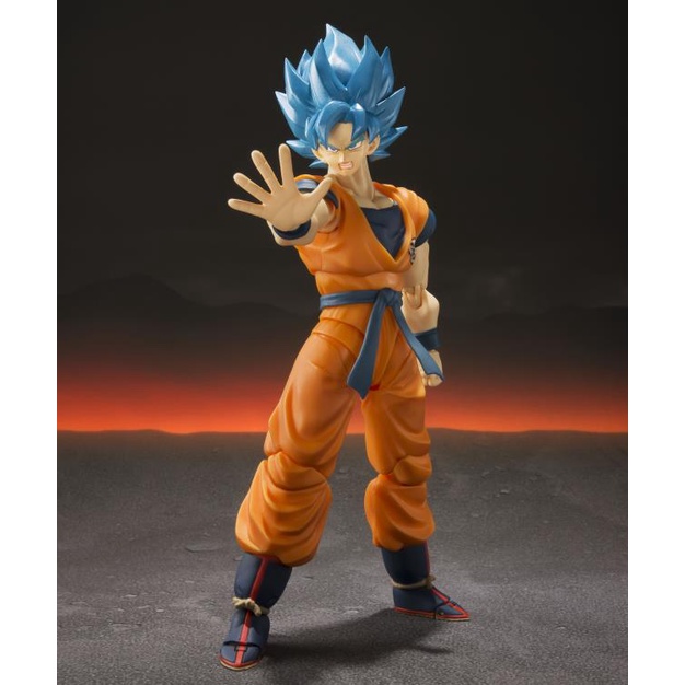 ( có sẵn ) Mô hình chính hãng Dragon Ball Super S.H.Figuarts SHF Super Saiyan God Super Sayan Goku Blue