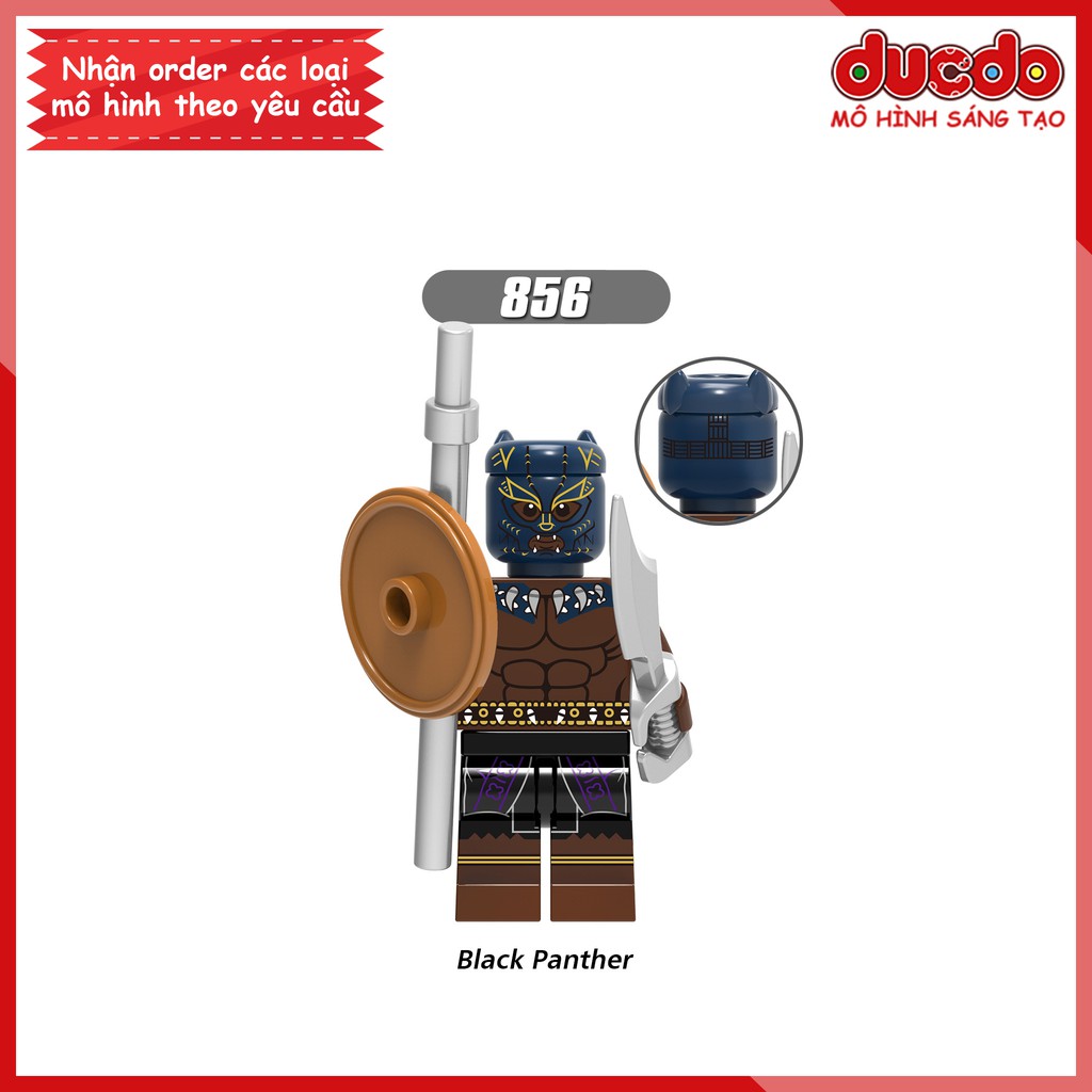 Minifigures các nhân vật trong Báo đen - Đồ Chơi Lắp Ghép Xếp Hình Mini Mô hình Iron Man Xinh 0191