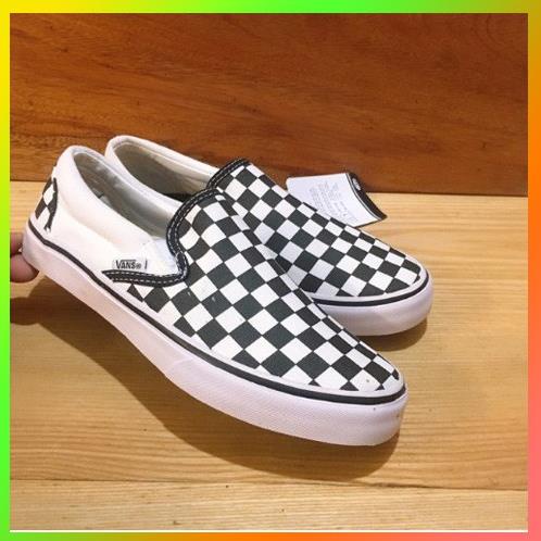 Giày lười van vault caro bản chuẩn zep 11