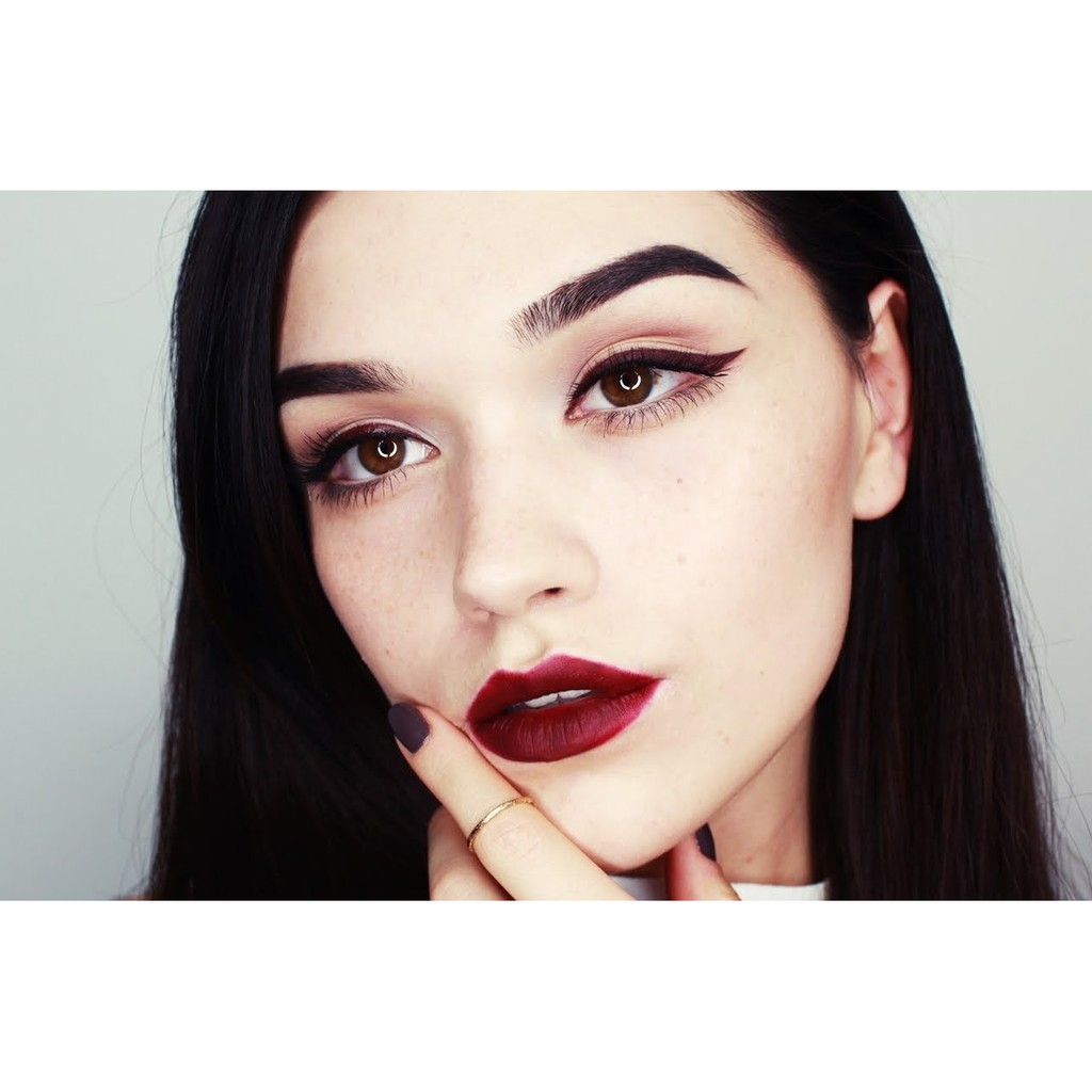 [02 ĐỎ ĐÔ] Son Kem Hàn Quốc màu đỏ rượu/đỏ đô | BigBuy360 - bigbuy360.vn