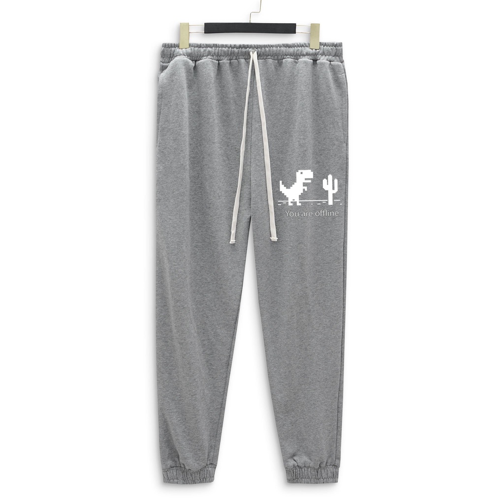 [bigsize] Quần thun dài jogger vải nỉ bigsize nam 80-130kg - khủng long