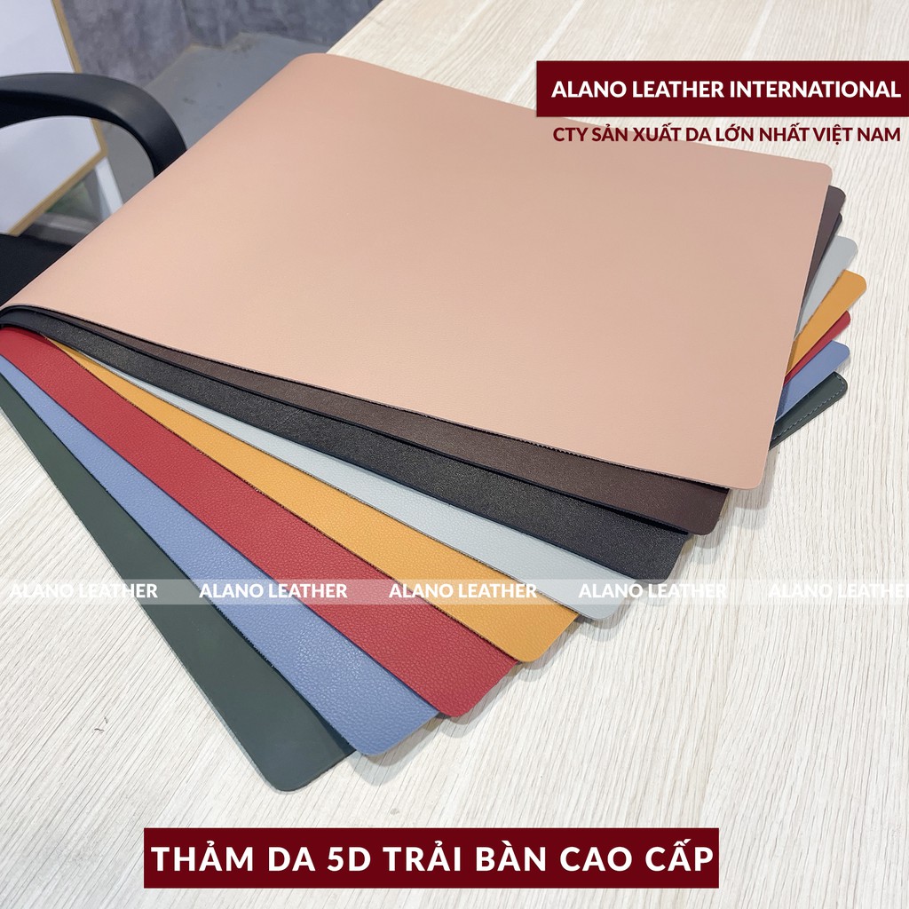 [Hình Thật / Giá Xưởng] Thảm Da Trải Bàn 5D Chống Thấm, Chống Trầy, Tiện Lợi, Cao Cấp - Size 60 x 120 cm