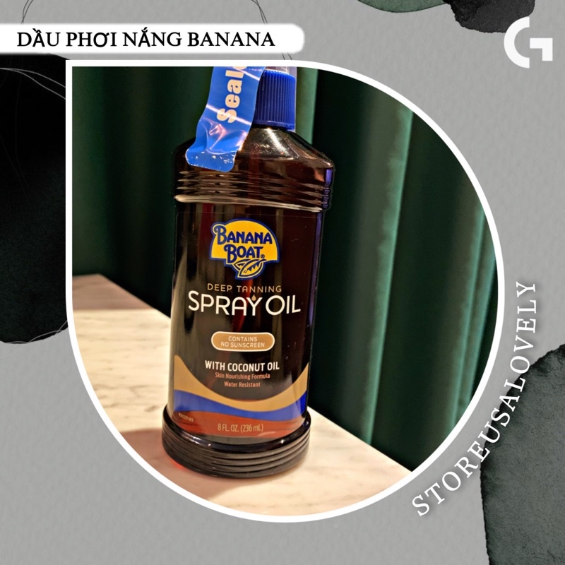 [ BANNA BOAT ] - Dầu phơi nắng