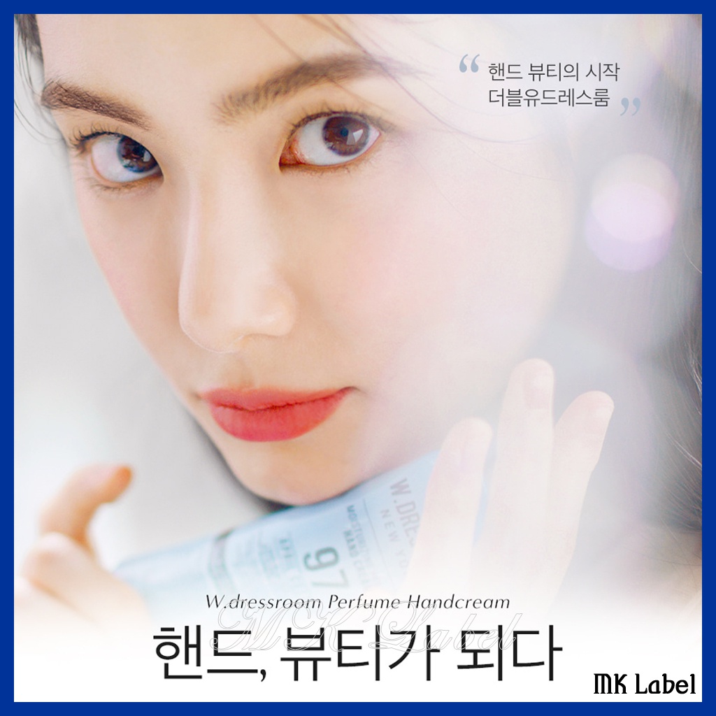 Kem dưỡng da tay W.DRESSROOM dưỡng ẩm mùi nước hoa 8 loại 50ml