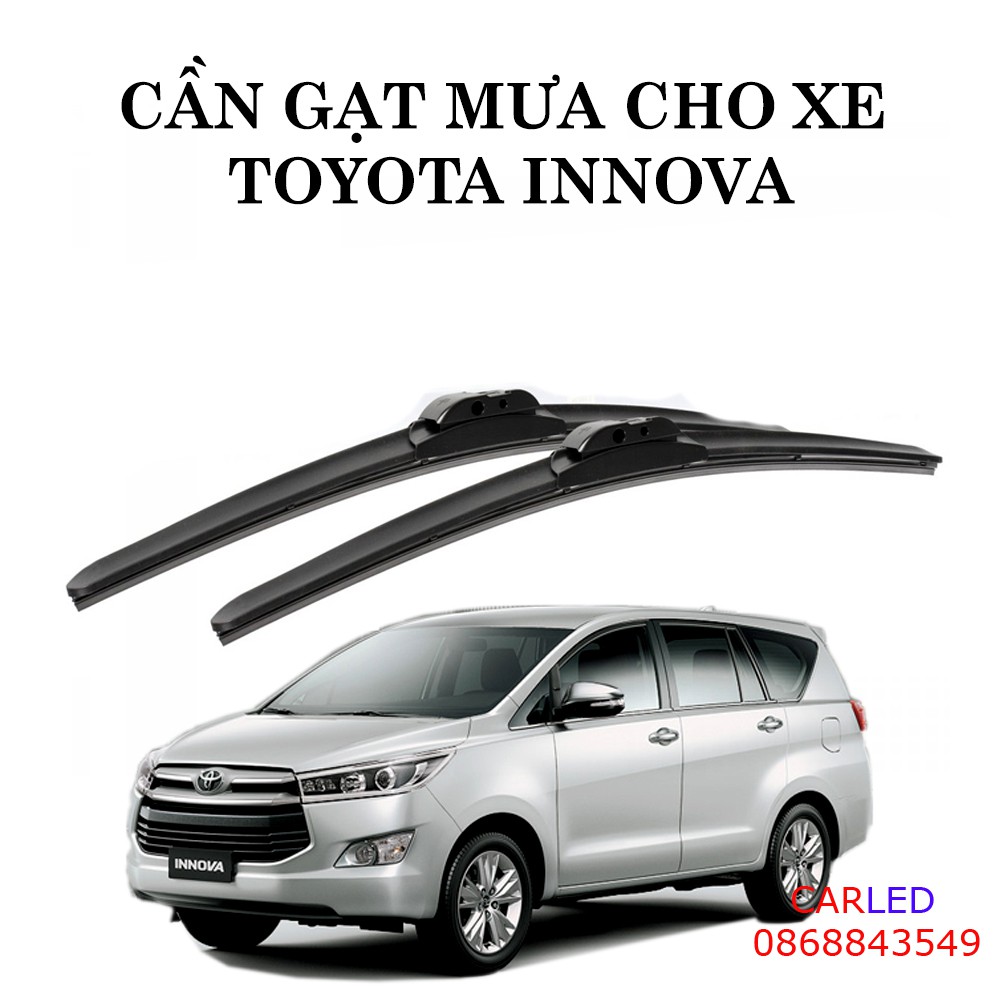 Bộ gạt mưa silicon chuyên dùng cho Inova 2009-2018 loại 1624