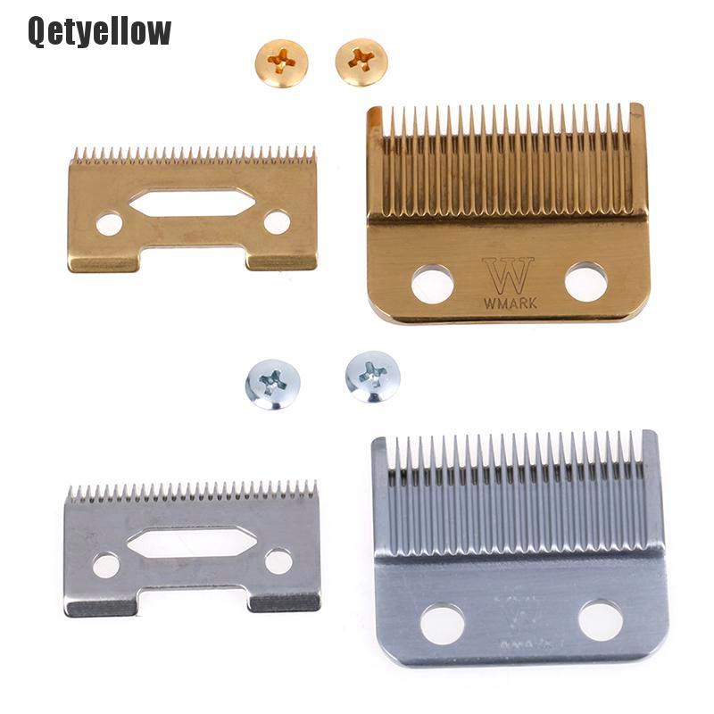 Lưỡi dao tông đơ cắt tóc chuyên nghiệp bằng thép cacbon cao kèm vít