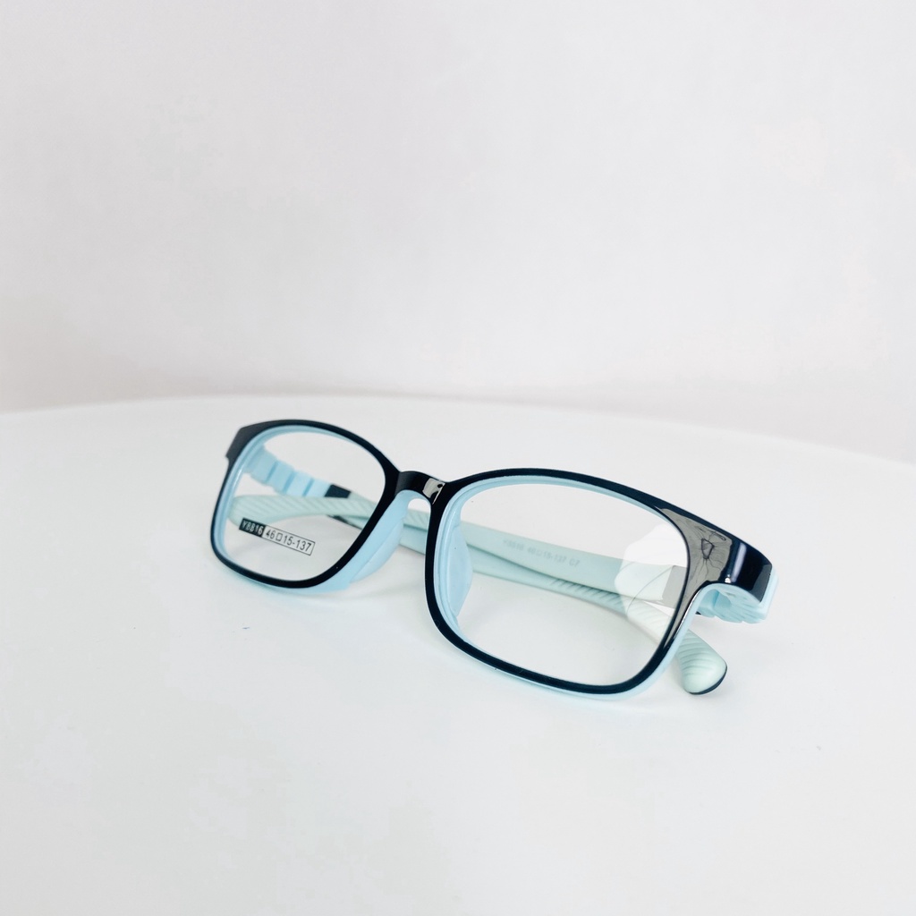 Gọng kính y8816 nhựa thời trang trẻ em nam nữ siêu nhẹ siêu bền hợp OURESS