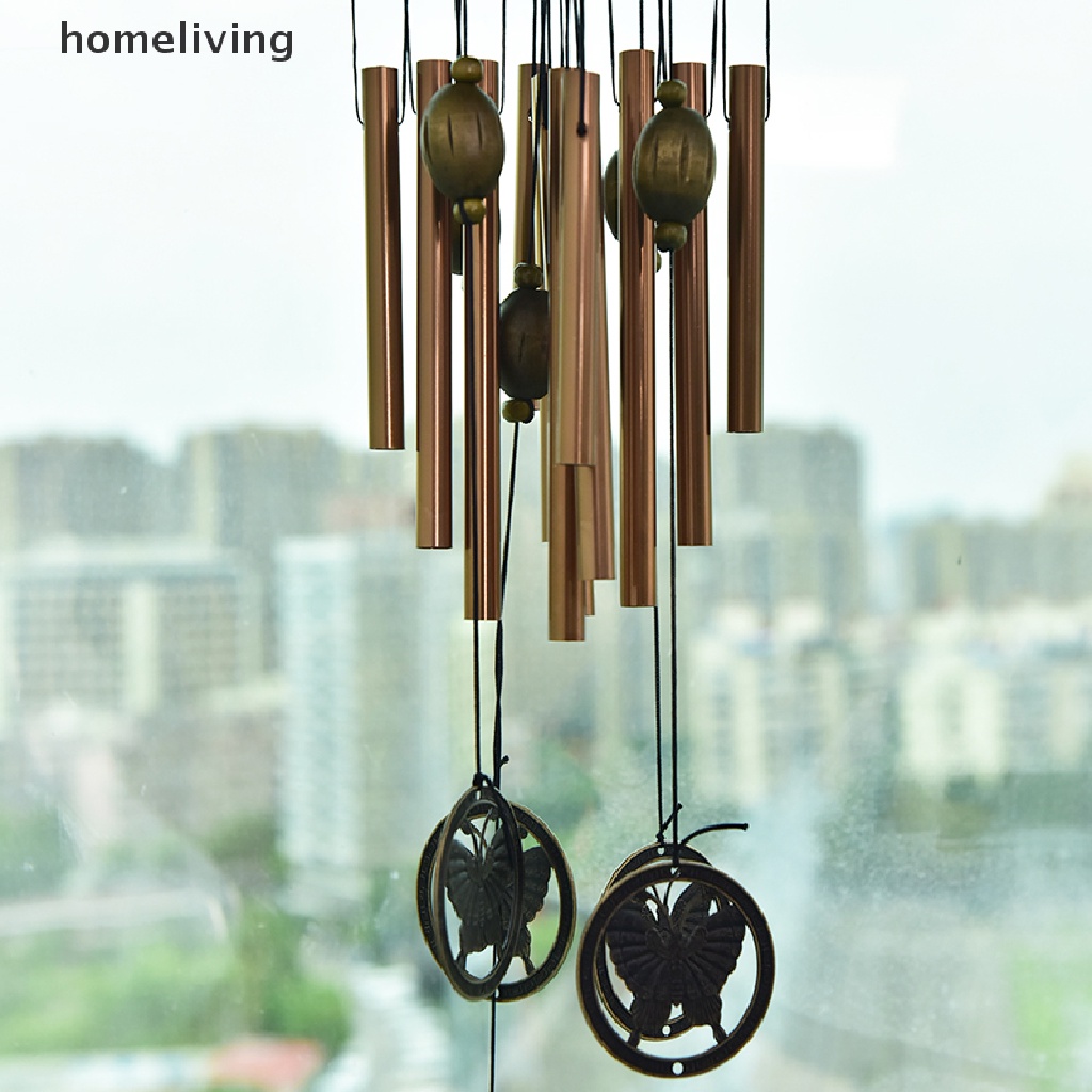 Chuông Gió Ống Đồng Trang Trí Nhà Cửa Sân Vườn