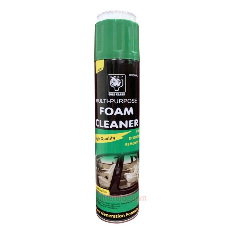 Bình xịt bọt Vệ Sinh Ghế xe Ô Tô, Xịt tẩy vệ sinh nội thất Foam Cleaner Thái Lan