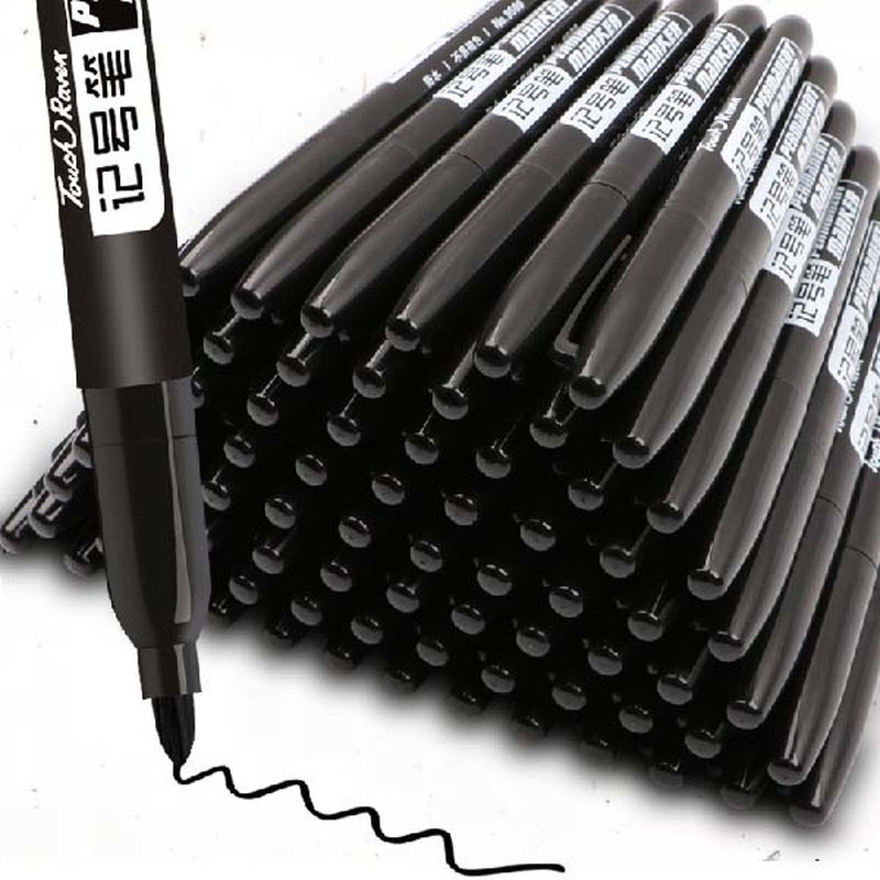 1 Bút Đánh Dấu Ngòi Siêu Mỏng Ngòi 1.5mm Chống Nước Mau Khô Dành Cho Trường Học / Văn Phòng