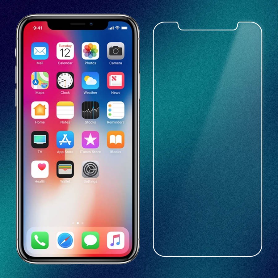 Kính Cường Lực iPhone Không Full iP 6,6s,6 plus,6s plus,7,7 plus,8,8 plus,x,xs,xs max,11,11 pro max,12,12 pro max [2.5D]