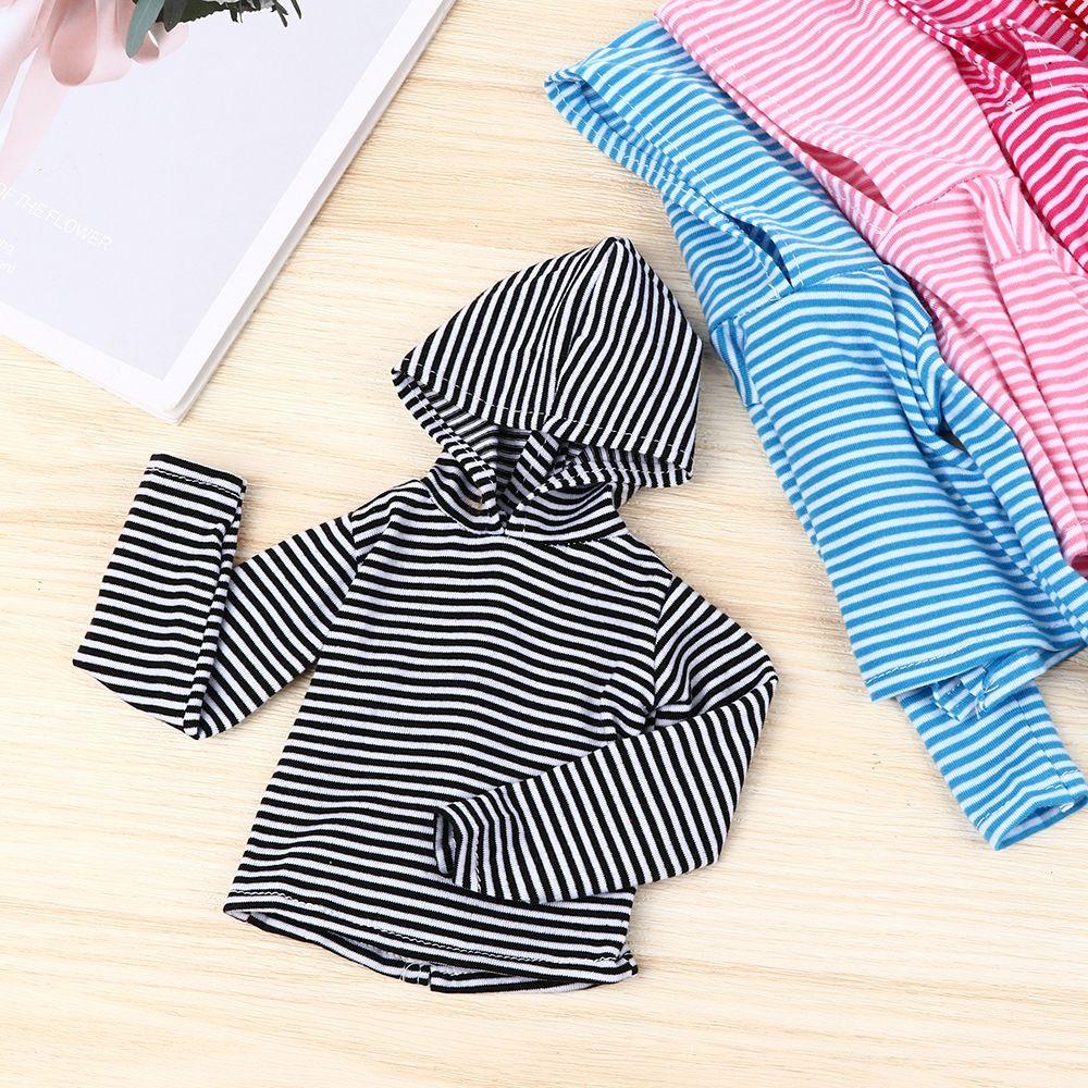 NIUYOU Áo Hoodie Chất Liệu Cotton Họa Tiết Kẻ Sọc Thời Trang Cho Bé Gái