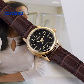 Đồng Hồ Nữ Dây Da Casio LTP-V002GL-1BUDF