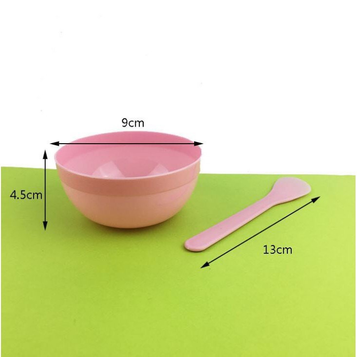 Bát trộn mặt nạ + thìa, bát trộn cao cấp, bát trộn spa,làm đẹp 88134 shop buon88