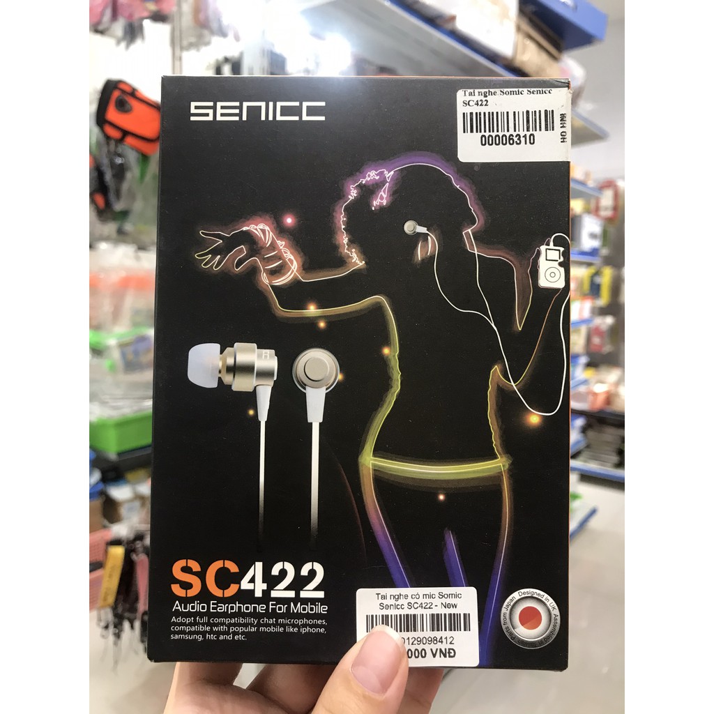 Tai nghe có mic Somic Senicc SC422