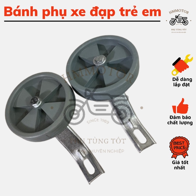 Bánh phụ xe đạp trẻ em loại dày cỡ 16 20 (giá 1 đôi)