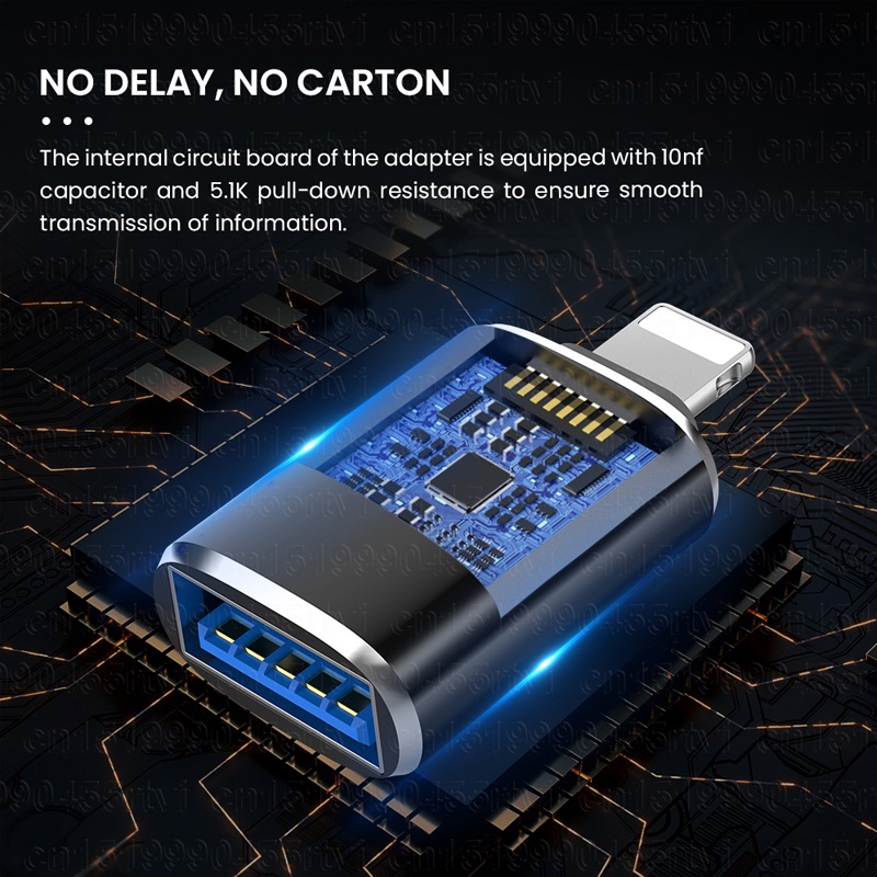 Đầu chuyển OTG cho IPcổng to USB 3.0 IPmáy tính bảng táo Chỉ hỗ trợ IOS trên 13