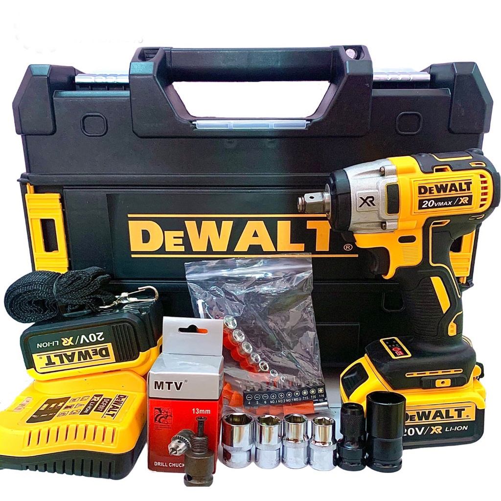 Máy siết bulong , máy bắn vít DEW.ALT DCF887 20v không chổi than,lõi đồng 100%