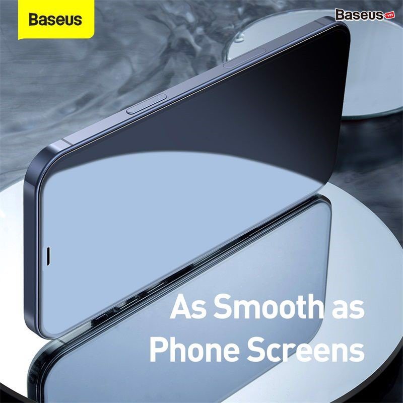 Kính cường lực 3D tràn viền dùng cho iPhone 12 Series Baseus Full-Screen Curved Tempered Glass screen protector