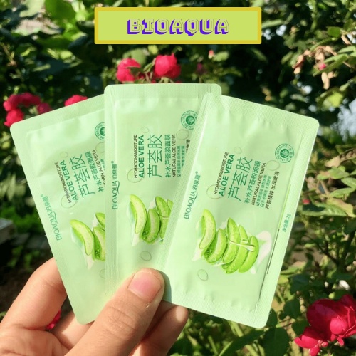 Mặt nạ ngủ Bioaqua nha đam chống lão hóa trắng da giảm vết nhăn chính hãng nội địa Trung