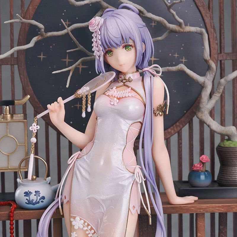 Luo Tianyi Mang Species Garage Kit Songji Cầm Tay Hai Chiều Phong Cách Dân Tộc Đẹp Mắt