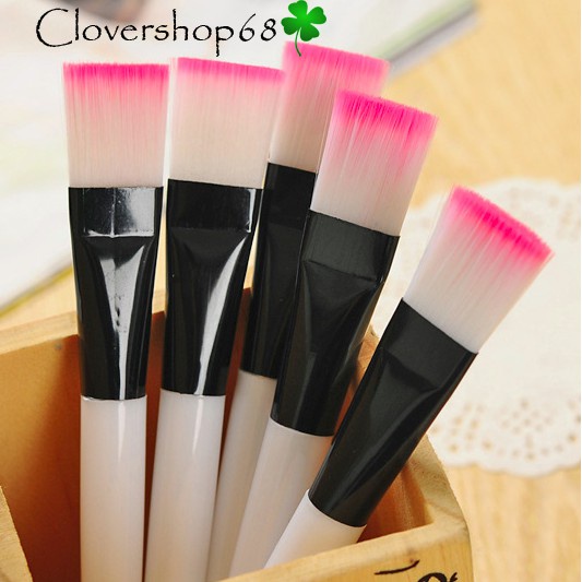 Cọ quét mặt nạ ( cọ quét nạ, trang điểm, đắp mặt nạ ) cán nhựa hồng, trắng tiện lợi  🍀 Clovershop68 🍀