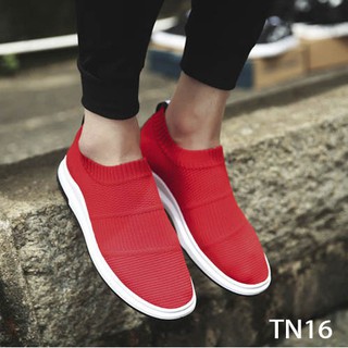 [ GÍA HỦY DIỆT ] Giày Sneaker Thể Thao Đế Êm Chất Vải Cao Cấp [Màu Đỏ - TN16]
