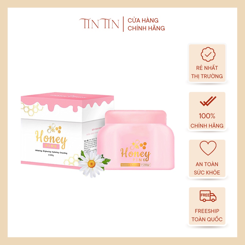 BODY HONEY PINK - SỢI MẬT DÁT VÀNG