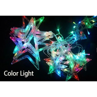 Đèn LED Mành Sao Đủ Màu