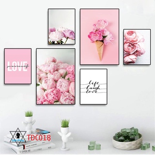 Bộ 6 tranh canvas khung composite xịn