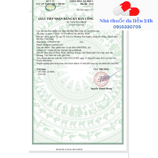 Diotine viên uống đẹp da 60 viên
