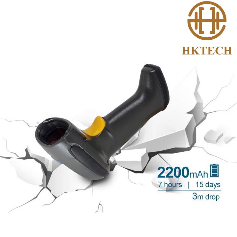 Máy đọc mã vạch cầm tay không dây 2D HKTECH HK4580