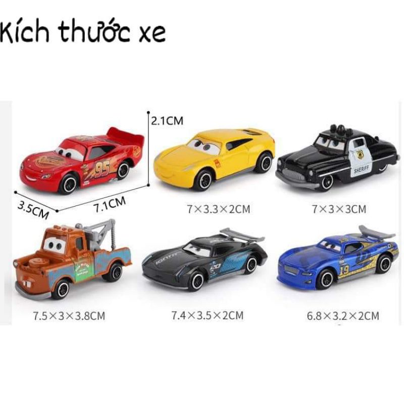 Đồ chơi mô hình xe Die Cast Lightning MC Queen car 3 tỉ lệ 1:64