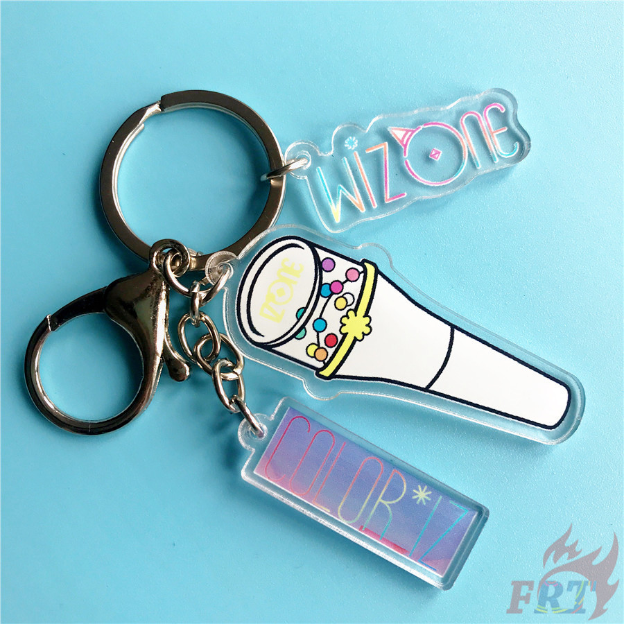 1 Móc Khóa Gắn Hình Nhân Vật Izone: Album Colorxiz