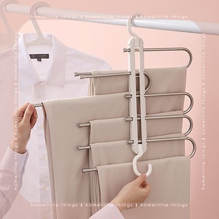 Bộ 5 móc treo quần có thể gấp gọn