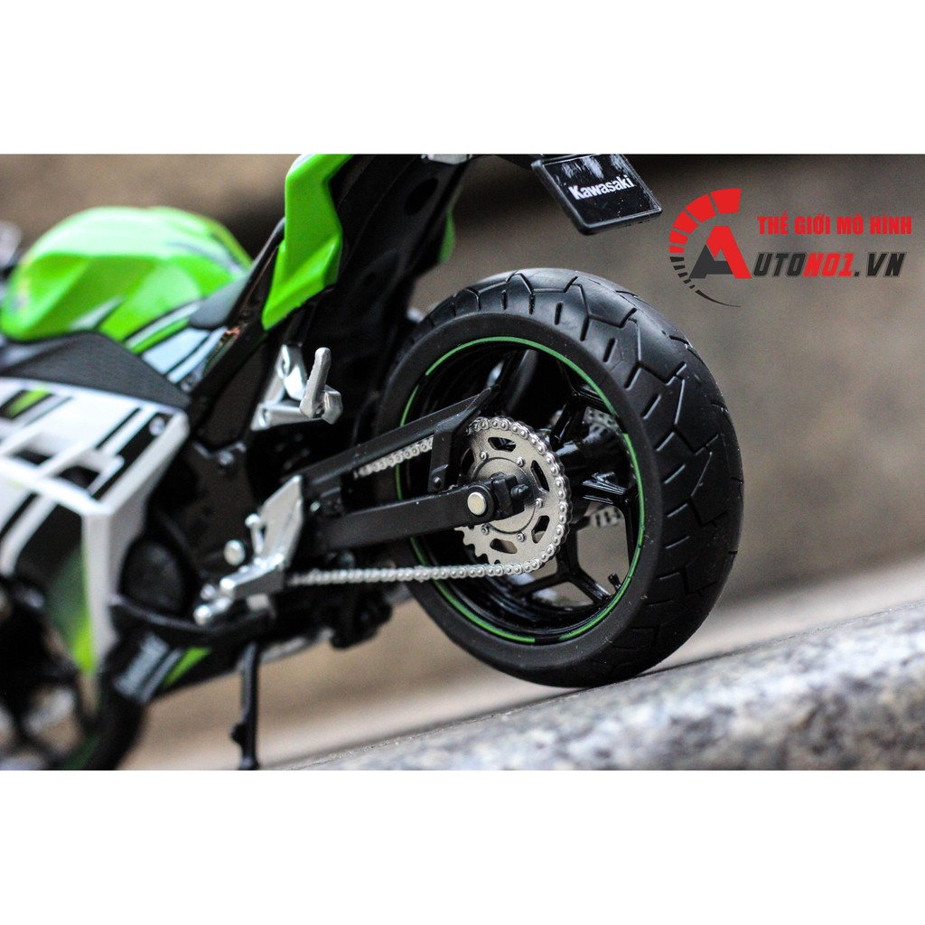 MÔ HÌNH KAWASAKI NINJA 300 1:12 AUTOMAXX CÓ HỘP