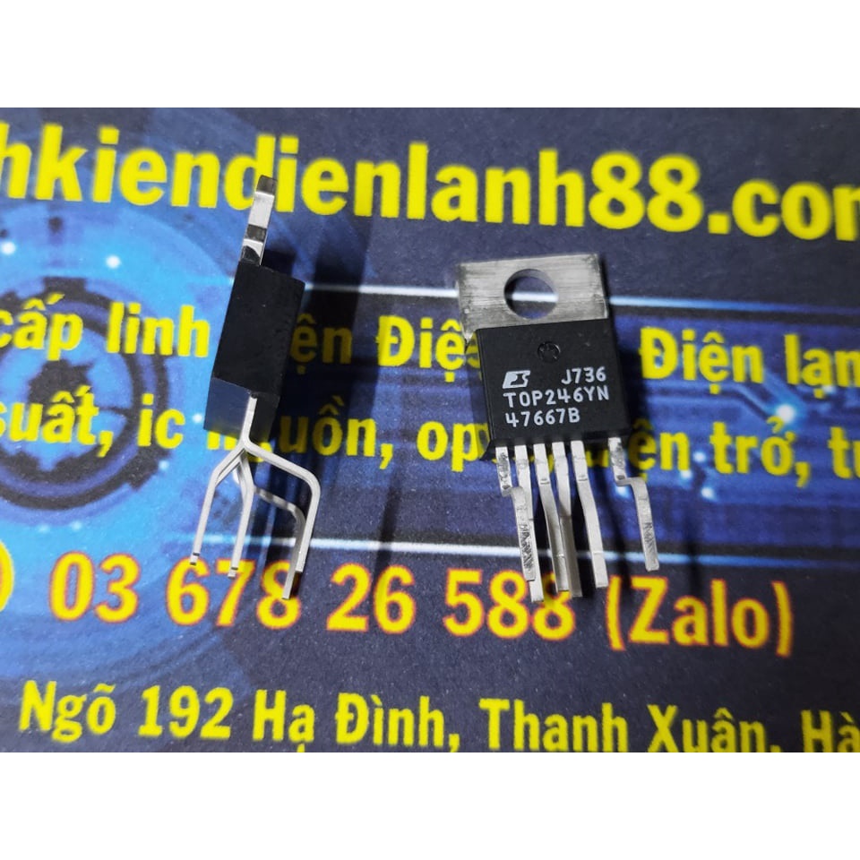 IC Nguồn TOP246YN mới chính Hãng 100% ! ( có thể thay thế Top243yn )