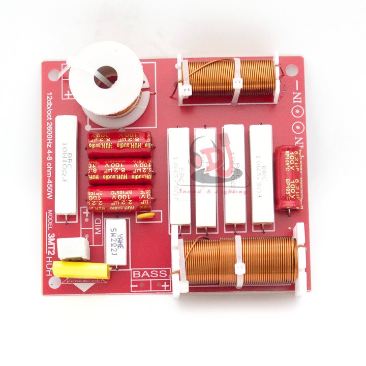 Mạch phân tần loa 3 way bass 30, 40, 1 bass, 1 mid, 1 treble, mạch 3 đường tiếng