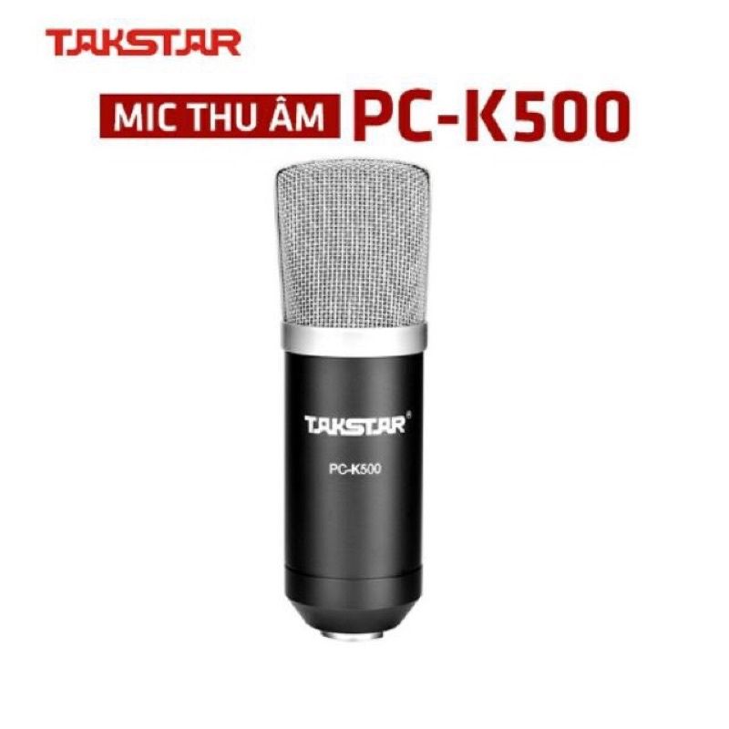 Mic thu âm livestream chuyên nghiệp cao cấp Takstar PC-K500 hát karaoke