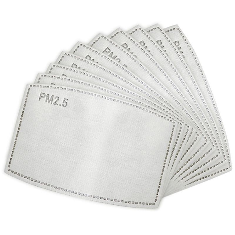 Set 3 Khẩu Trang Che Mặt Và Cổ Kèm 10 Tấm Lọc PM2 5 Bảo Vệ Chống Nắng Khi Đạp Xe