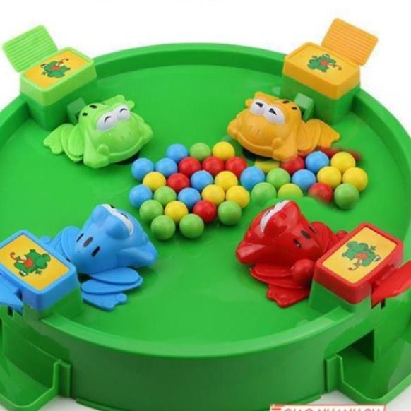Đồ chơi ếch ăn bi Đồ chơi trẻ em và gia đình tăng tính tương tác vui nhộn BKid21