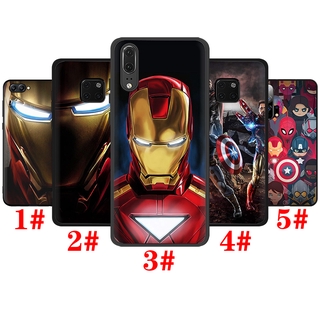 Ốp lưng silicone TPU hình siêu nhân và ironman cho Huawei Nova 2i 2 Lite 3 3i 4 4e 5i 5t 7 SE