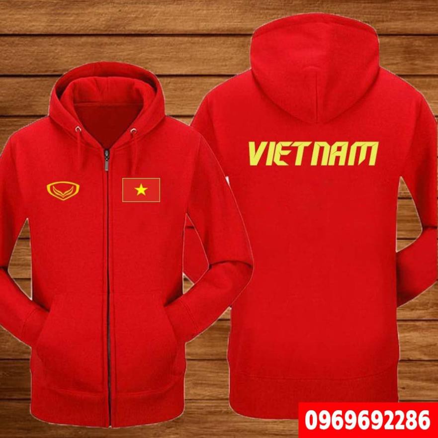 🔥BÁN CHẠY🔥 [HOT] Áo khoác nỉ đội tuyển Việt Nam giá siêu rẻ nhất vịnh bắc bộ