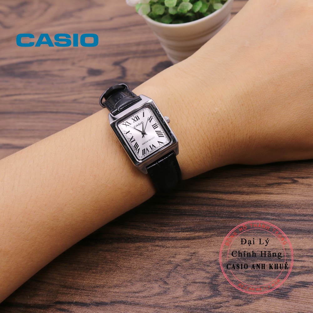 Đồng hồ nữ Casio LTP-V007L-7B1UDF dây da