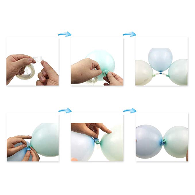 Keo dán bong bóng hình tròn trang trí tiệc cưới/ sinh nhật