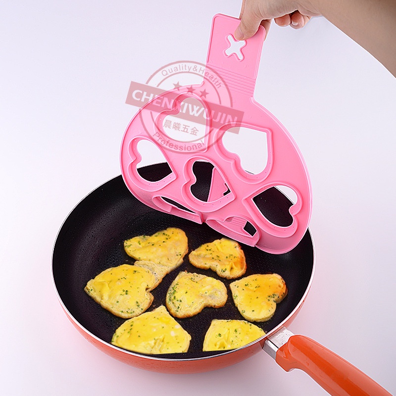 Khuôn Silicone Chiên Trứng Hình Tròn